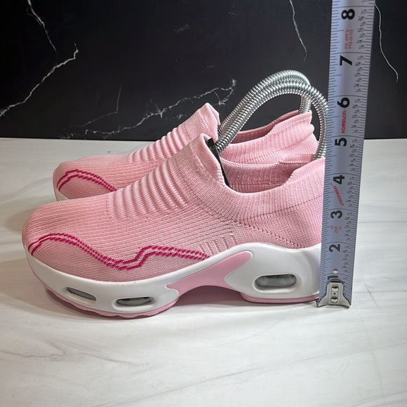 Unbranded Women’s Slip-On Sneaker Pink sz 5.5 - Picture 6 of 9